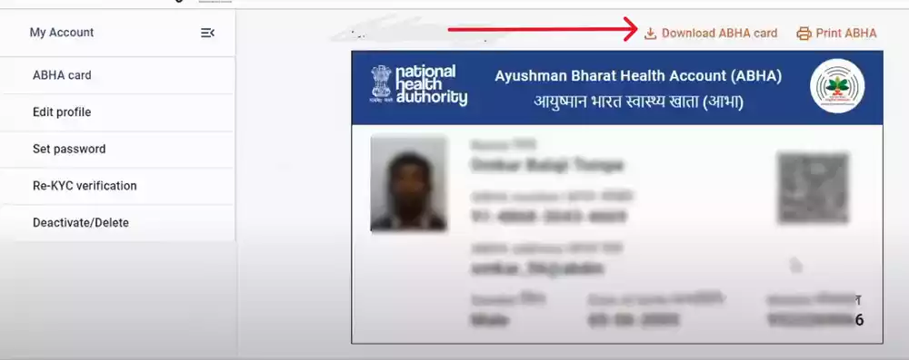 ABHA Card (Ayushman) Registration & Online PDF Download